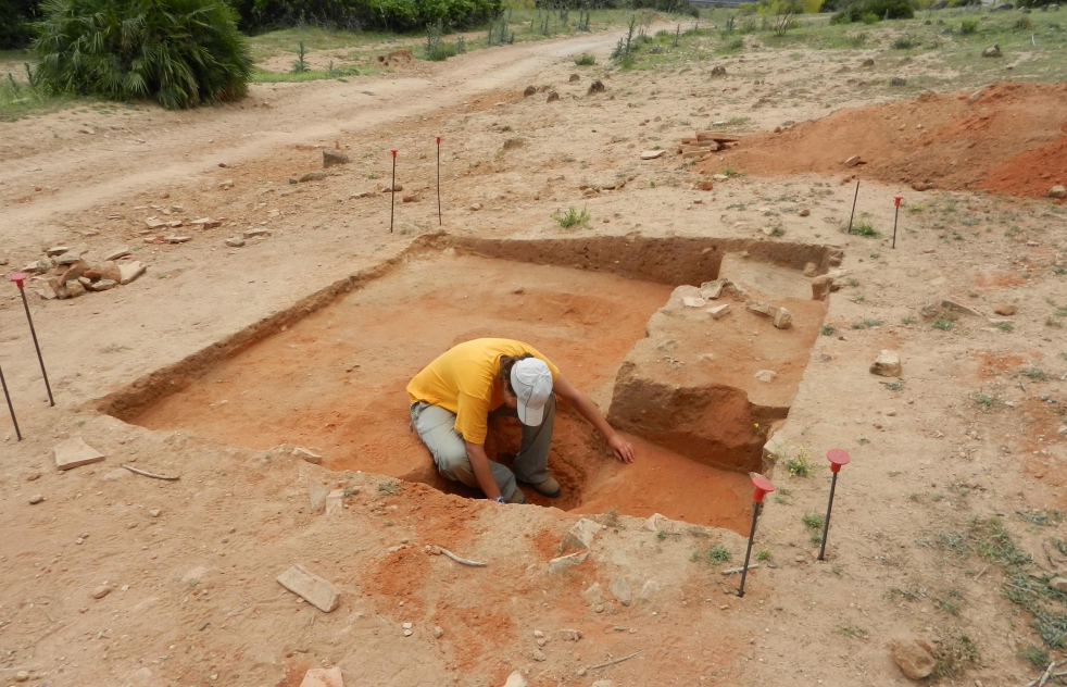 La ltima excavacin en Gandul saca a la luz una villa agrcola romana
