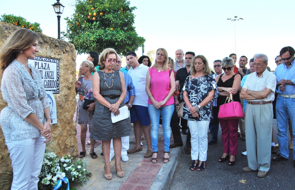 Homenaje al concejal del PP, Miguel ngel Blanco, asesinado por ETA