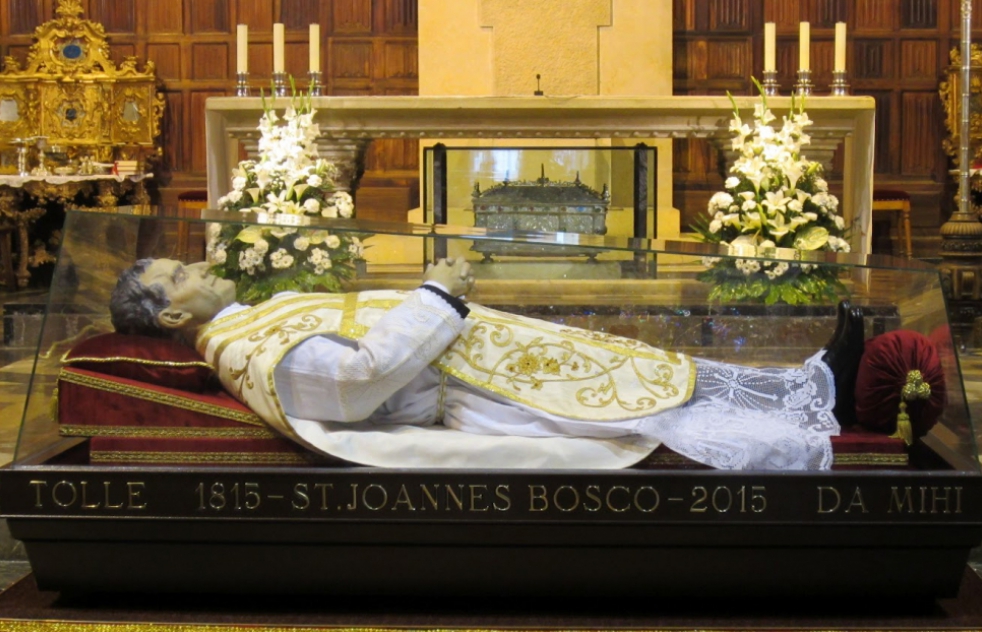 La reliquia de San Juan Bosco llega hoy a Alcal