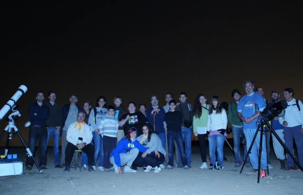 Ms de 500 personas participaron en la 3 ruta nocturna para conocer el cielo del Guadara