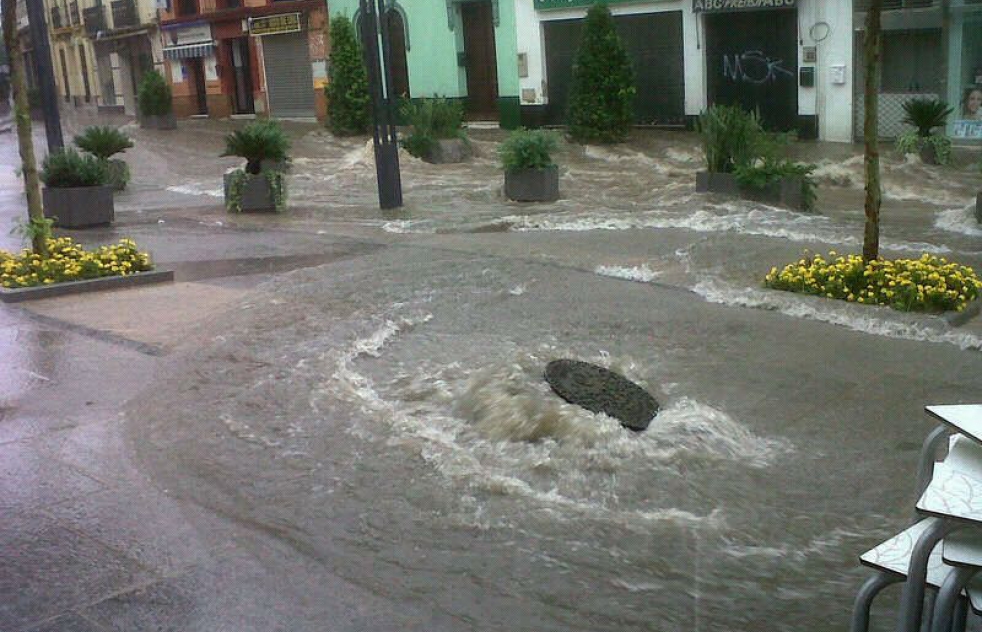 El tanque de tormentas no logra evitar las inundaciones en el centro