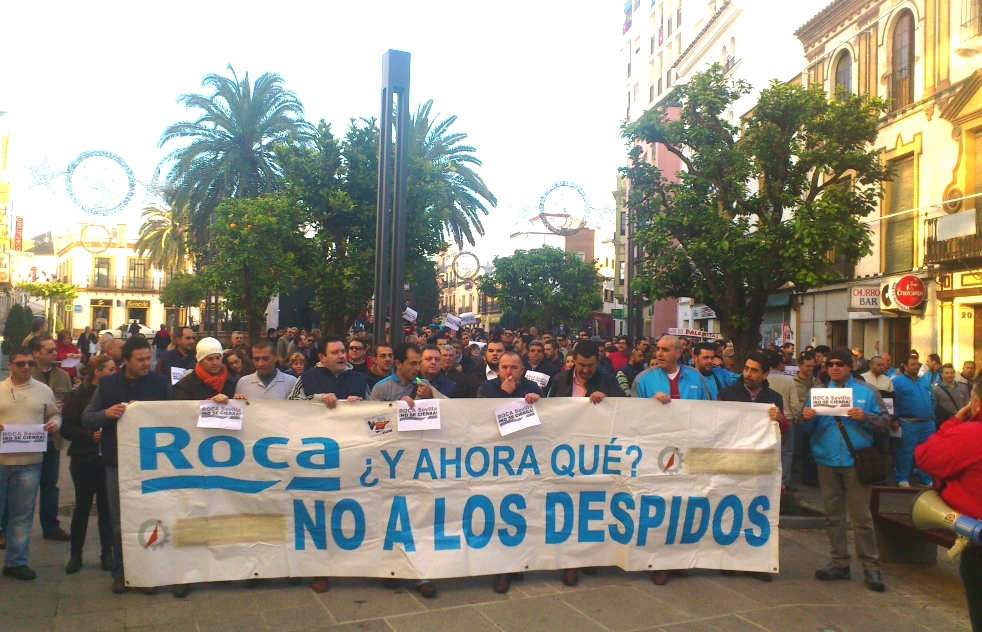 Los trabajadores Roca inician una nueva huelga indefinida y anuncian movilizaciones sorpresa