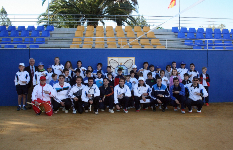 Inauguracin nuevas instalaciones del Club de Tenis Oromana. Galera Grfica