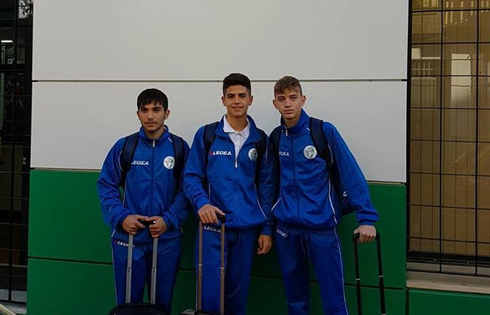 Tres jugadores del CD Alcal estuvieron en el Campeonato de Andaluca Cadete 