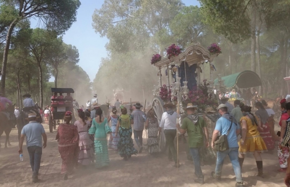 El camino del Roco de la Hermandad de Alcal. (imgenes)