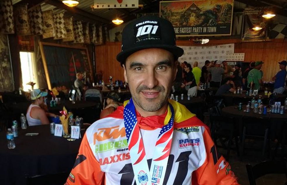 Antonio Villegas Iglesias, campen del mundo de motocross