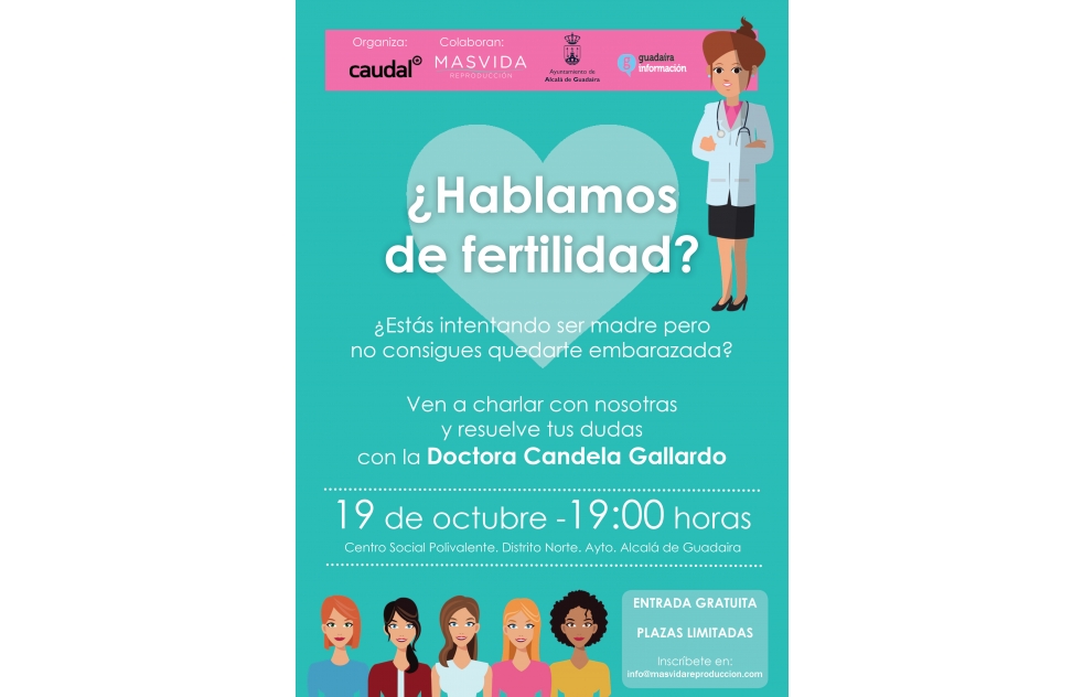 Charla sobre fertilidad femenina, resuelve todas tus dudas