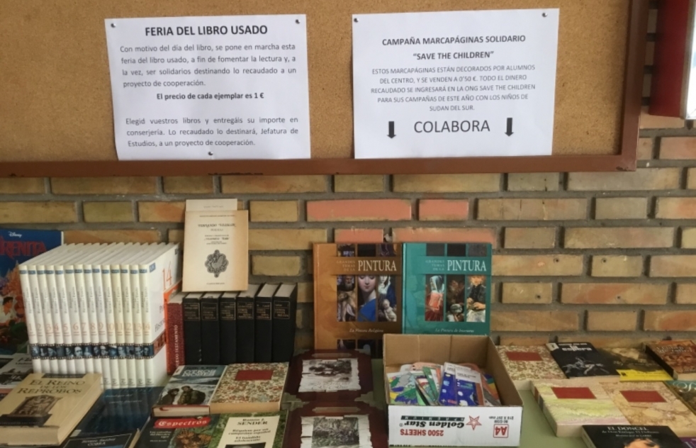 El Da Internacional del Libro en el IES Alguadara