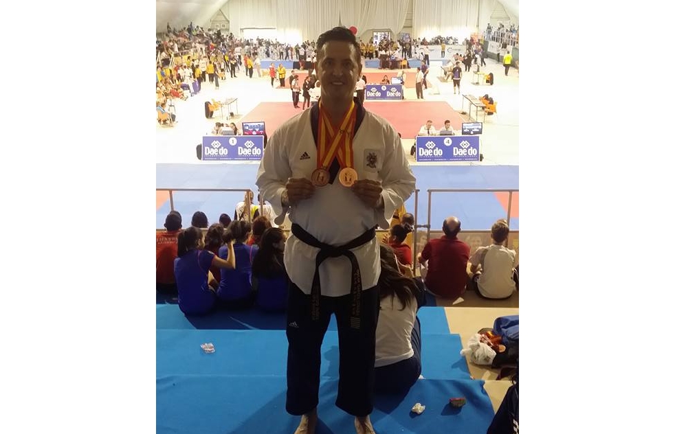 scar Garca Losada entre los tres mejores del taekwondo espaol