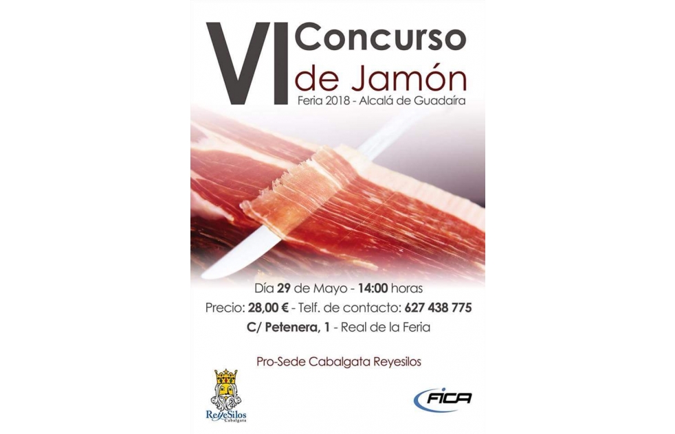 Concurso de jamn en la caseta de la Cabalgata Silos