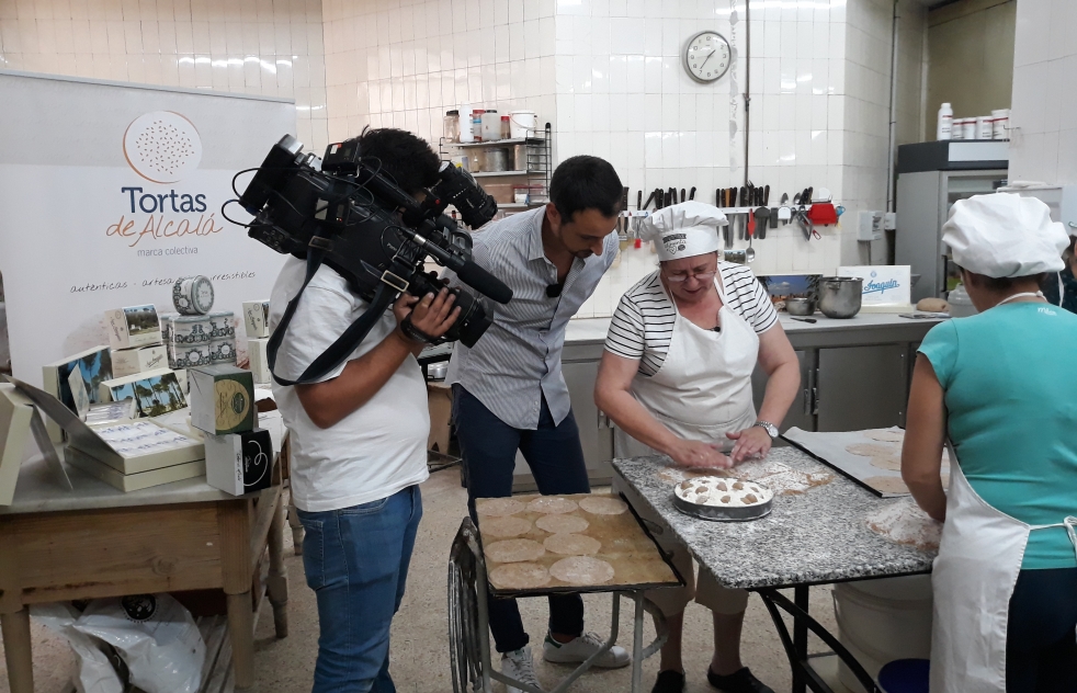 Espaa Directo en la Confitera San Joaqun. Enlace para ver el vdeo