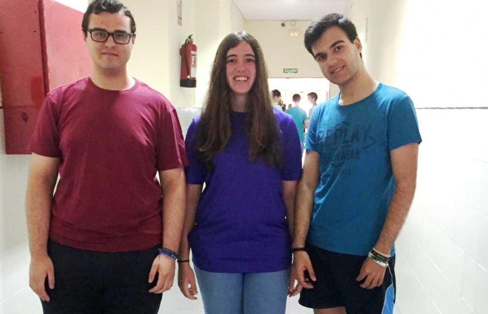 Tres alumnos del Monroy en el programa de excelencia de las Becas Europa