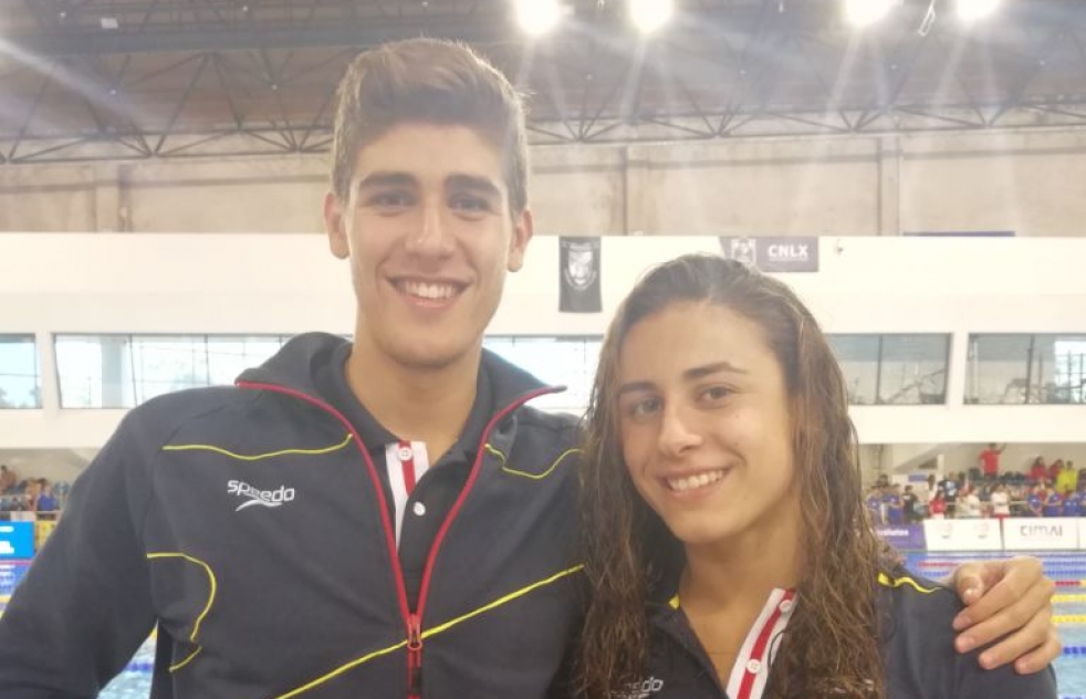 Cuatro medallas para el Club Natación de Alcalá en el Open de Portugal