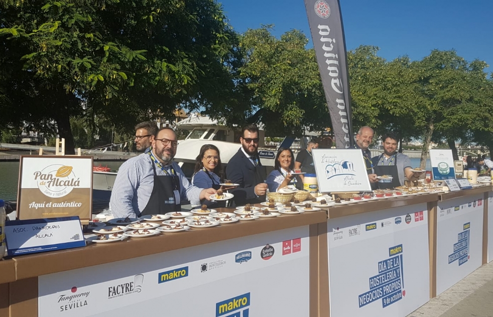 Pan, Tortas y gastronoma alcalarea para el rcord Guinnes