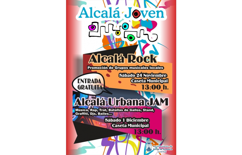 Llega el festival 'Alcal Rock' este sbado a la caseta municipal