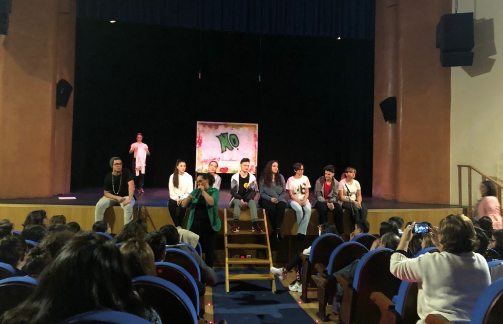 Teatro para educar a los jvenes  de Alcal contra la violencia de gnero