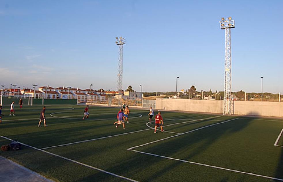 Mejoras por valor de 140.000 euros en las instalaciones  deportivas del Distrito Sur