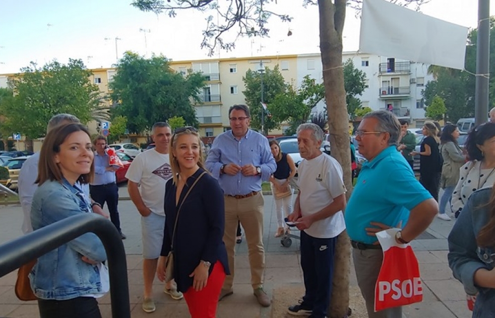 Pista de vley playa, huertos urbanos y una estacin de transportes propuestas del PSOE para Pablo VI