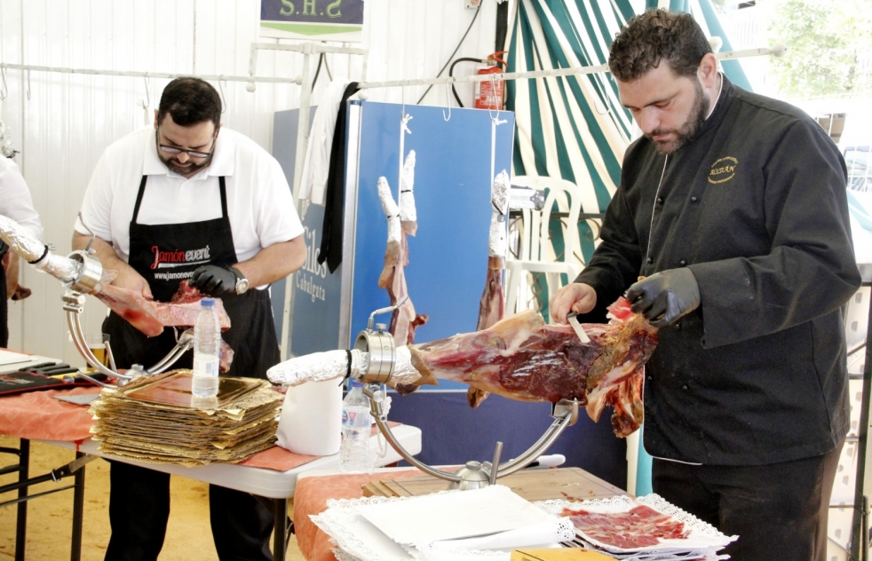 EN IMGENES. Concurso de Jamn de la Cabalgata Silos