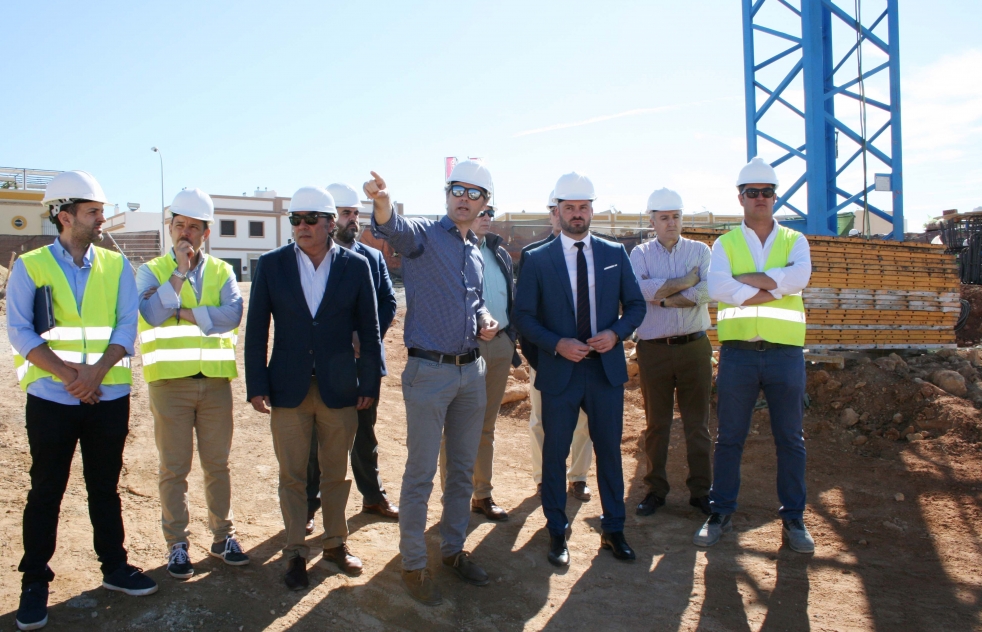 La ampliacin del colegio Rodrguez Almodvar avanza a buen ritmo y estar en enero de 2020