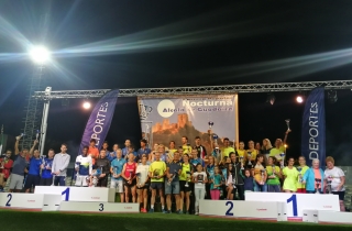 Gran ambiente en la XXII Carrera Popular  Nocturna de Alcal 