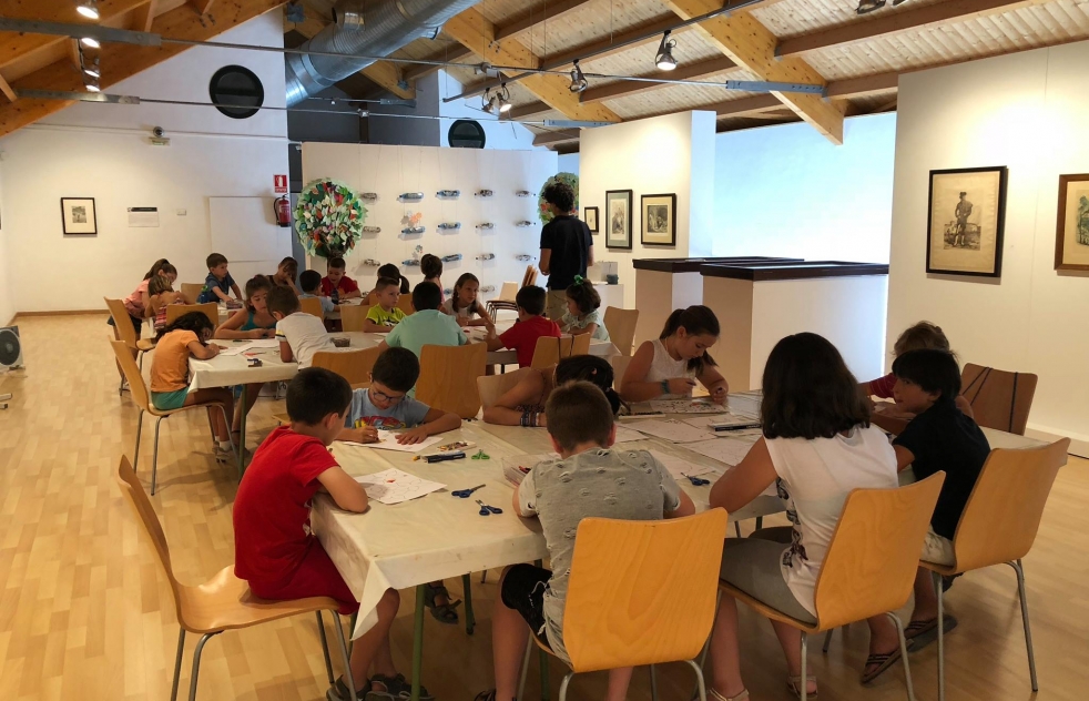 El Museo de Alcal se llena de nios durante el verano