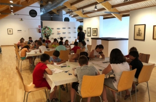 El Museo de Alcalá se llena de niños durante el verano