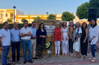 Homenaje a Miguel ngel Blanco en su plaza de Alcal