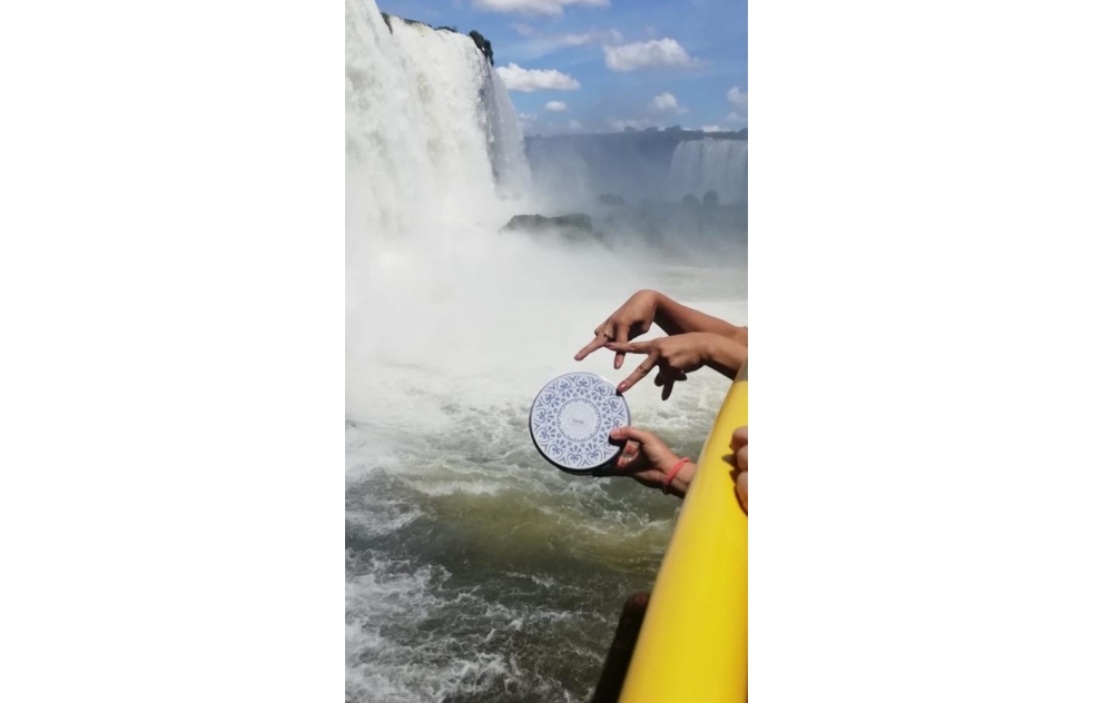 EN VÍDEO: Las Tortas de Alcalá en las cataratas de Iguazú 