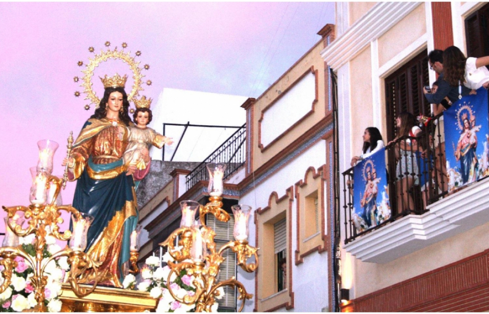 Mara Auxiliadora sale este viernes en procesin
