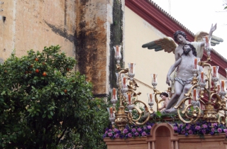 Bendici�n de la nueva dolorosa de la Agrupaci�n Parroquial de la Divina Misericordia 