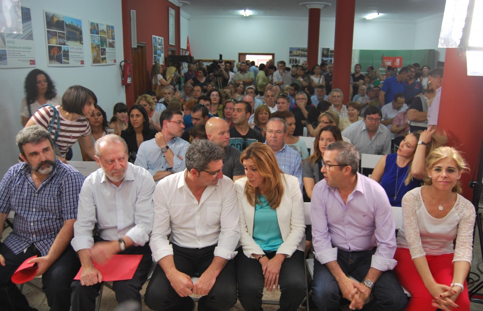 Cnclave del PSOE para mostrar unidad tras la dimisin de la concejal Laura Ballesteros