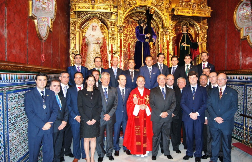 Toma de posesión de la nueva Junta de Gobierno de la Hermandad de Jesús