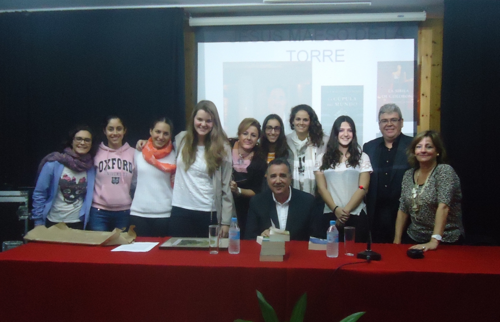 Jess Maeso de la Torre en la apertura del curso del IES Albero