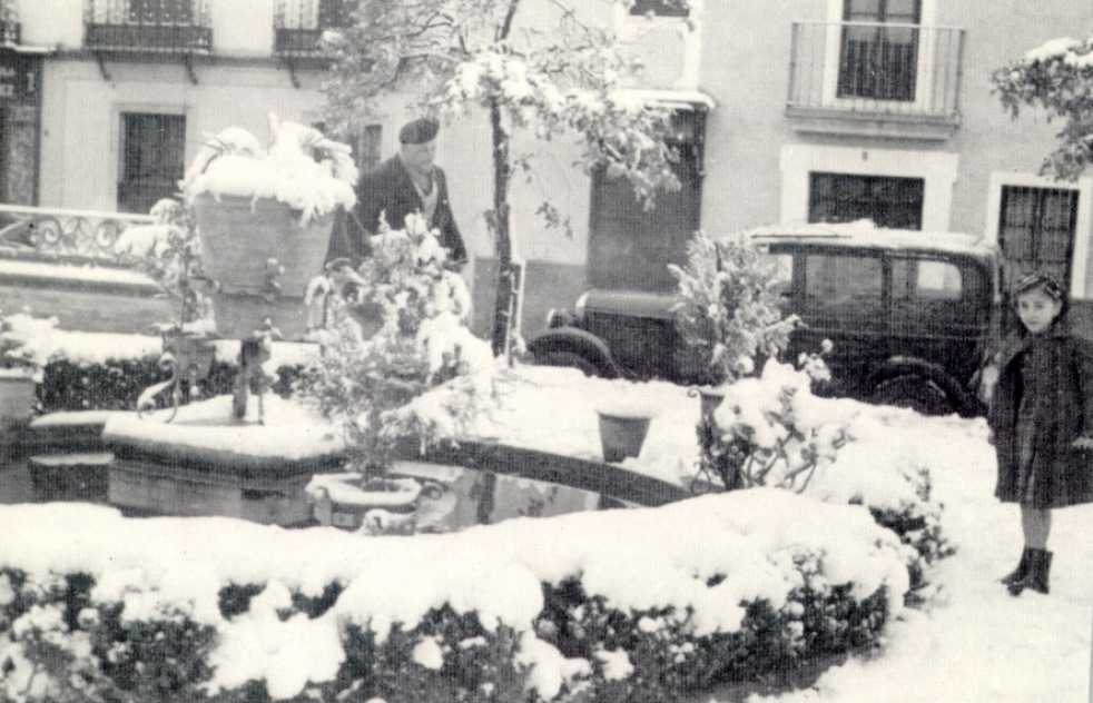 Alcalá amaneció nevada hace 61 años