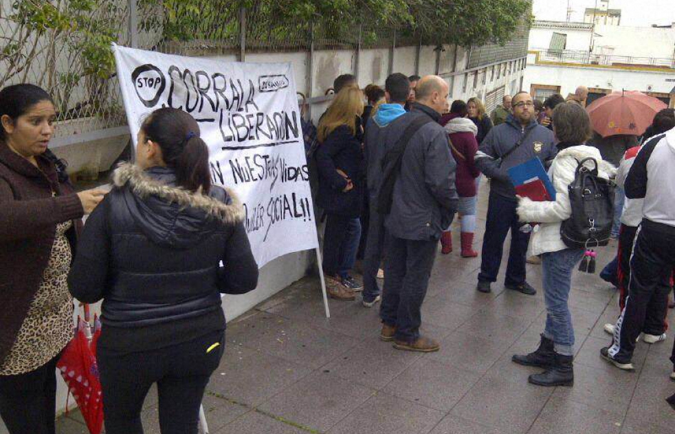 La Corrala Liberacin pide a Cajasur un alquiler social de las viviendas que han ocupado