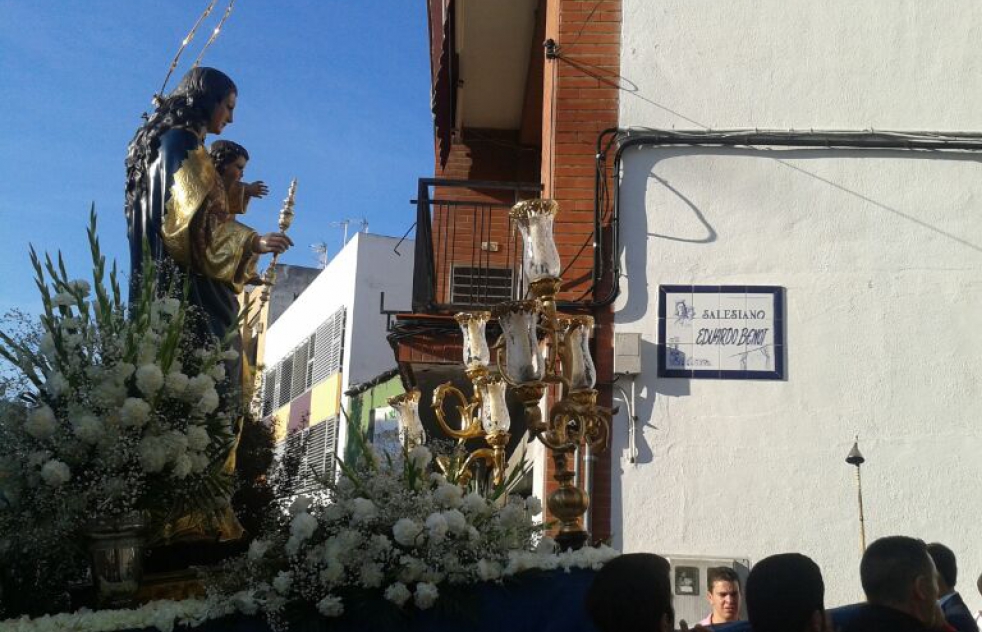 Mara Auxiliadora inicia su peregrinaje por Alcal