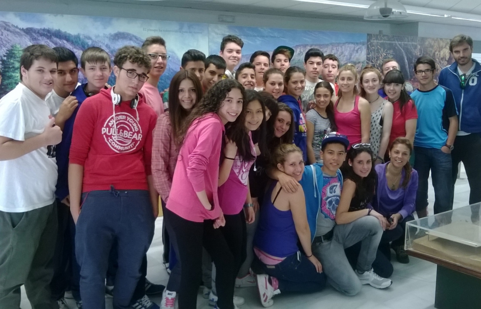 Visita de los alumnos de 3 de ESO  del IES Doa Leonor de Guzmn al Parque Natural de la Sierra de Grazalema