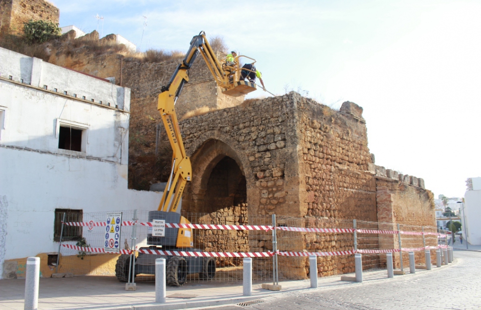 Comienzan las obras de restauracin del Arco de San Miguel