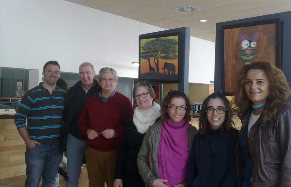 Exposicin de la Asociacin Paz y Bien en la Biblioteca