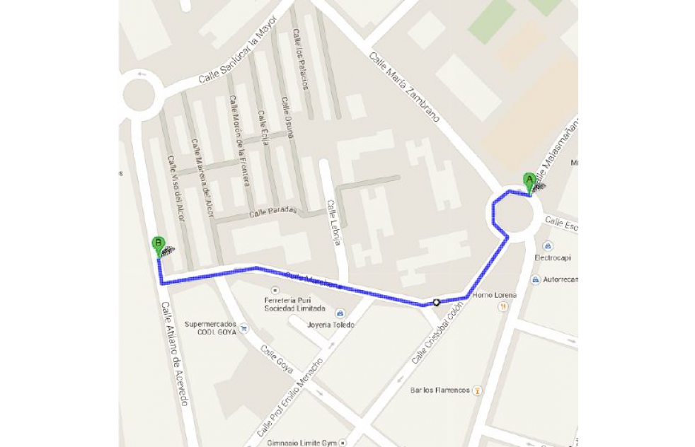 El asfaltado de las calles Cantillana y Atilano de Acevedo modificar las paradas de bus y el trfico