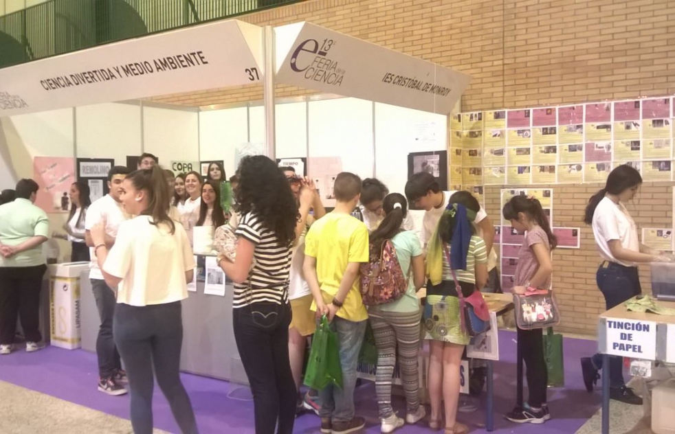 El Cristbal de Monroy participa en la Feria de la Ciencia en FIBES