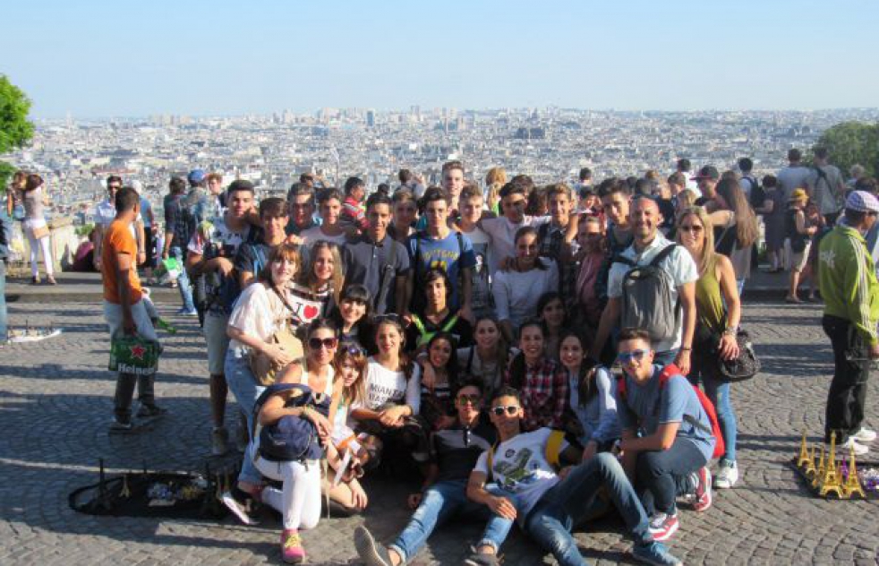 Visita cultural a Paris de los alumnos del IES Doa Leonor de Guzmn