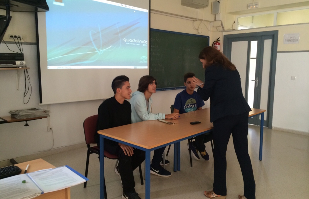 Talleres de prensa en el IES Cristbal de Monroy