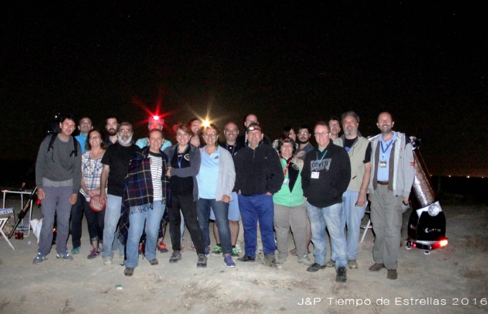 Amplia participacin en la ruta nocturna de Salvemos el Guadara