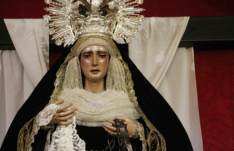 Traslado de la Virgen de la Soledad a San Sebastin