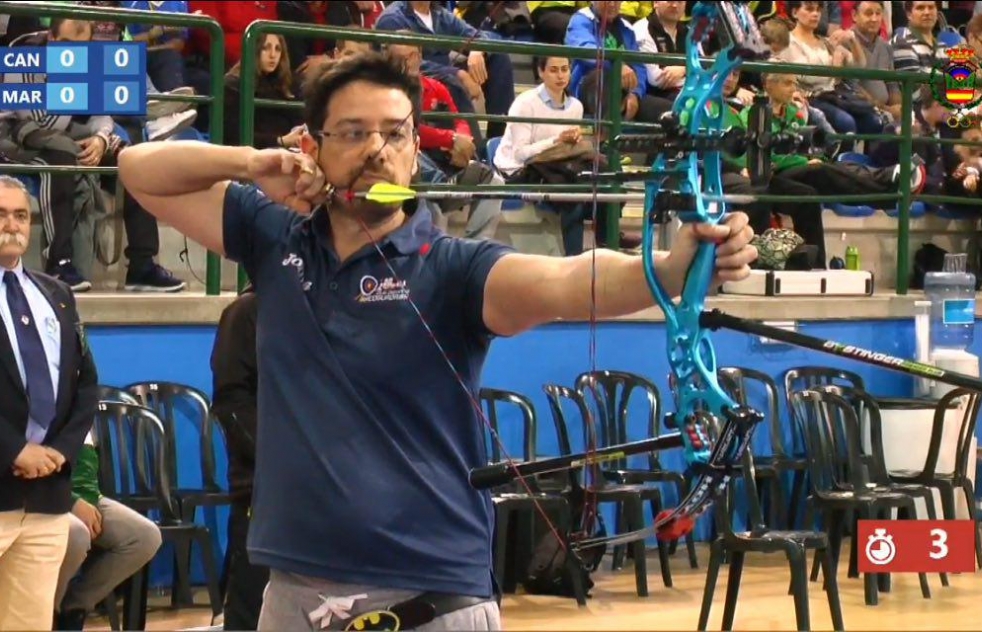 Triunfo alcalareo en el campeonato de Espaa de Tiro con Arco en Sala